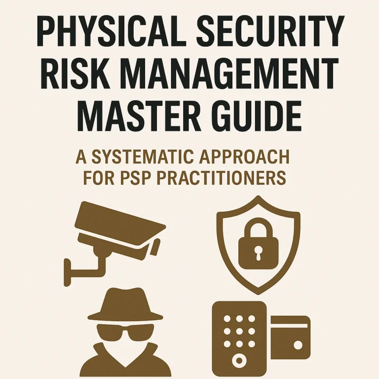 [Physical Sec] Physical Security Risk Management Master Guide: Systematic Approach for PSP Professionals
