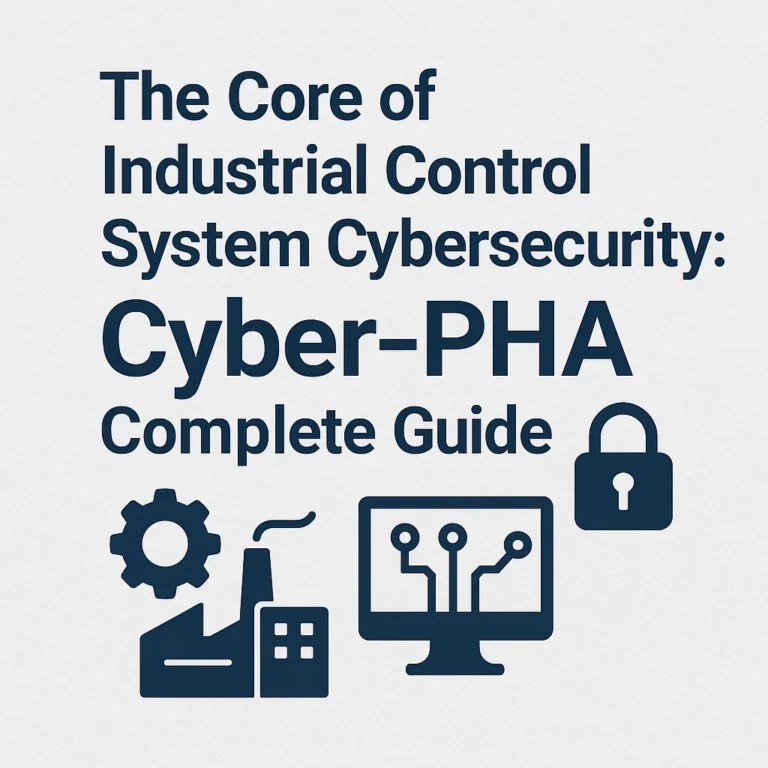 [OT Sec] “Industrial Control Systems Cybersecurity: Complete Cyber-PHA Guide”