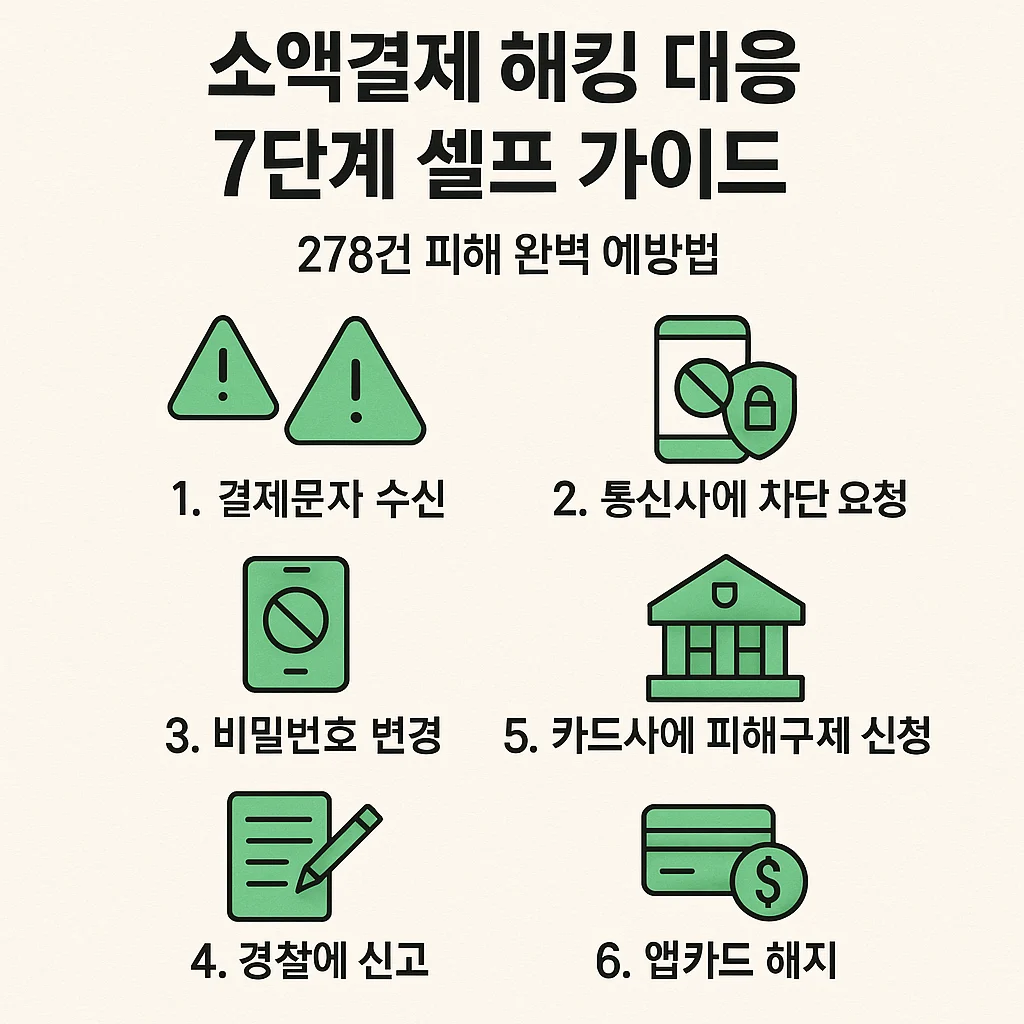 소액결제 해킹 대응