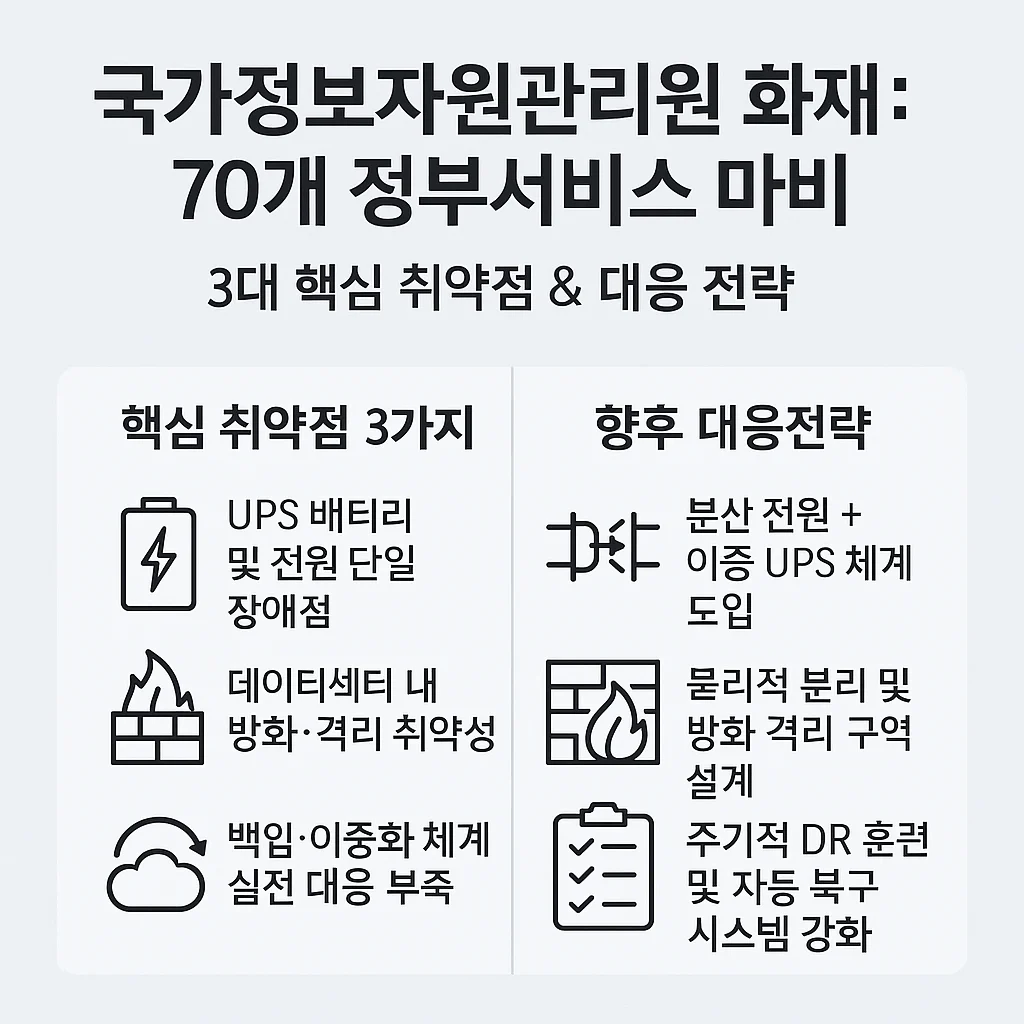 국가정보자원관리원 화재