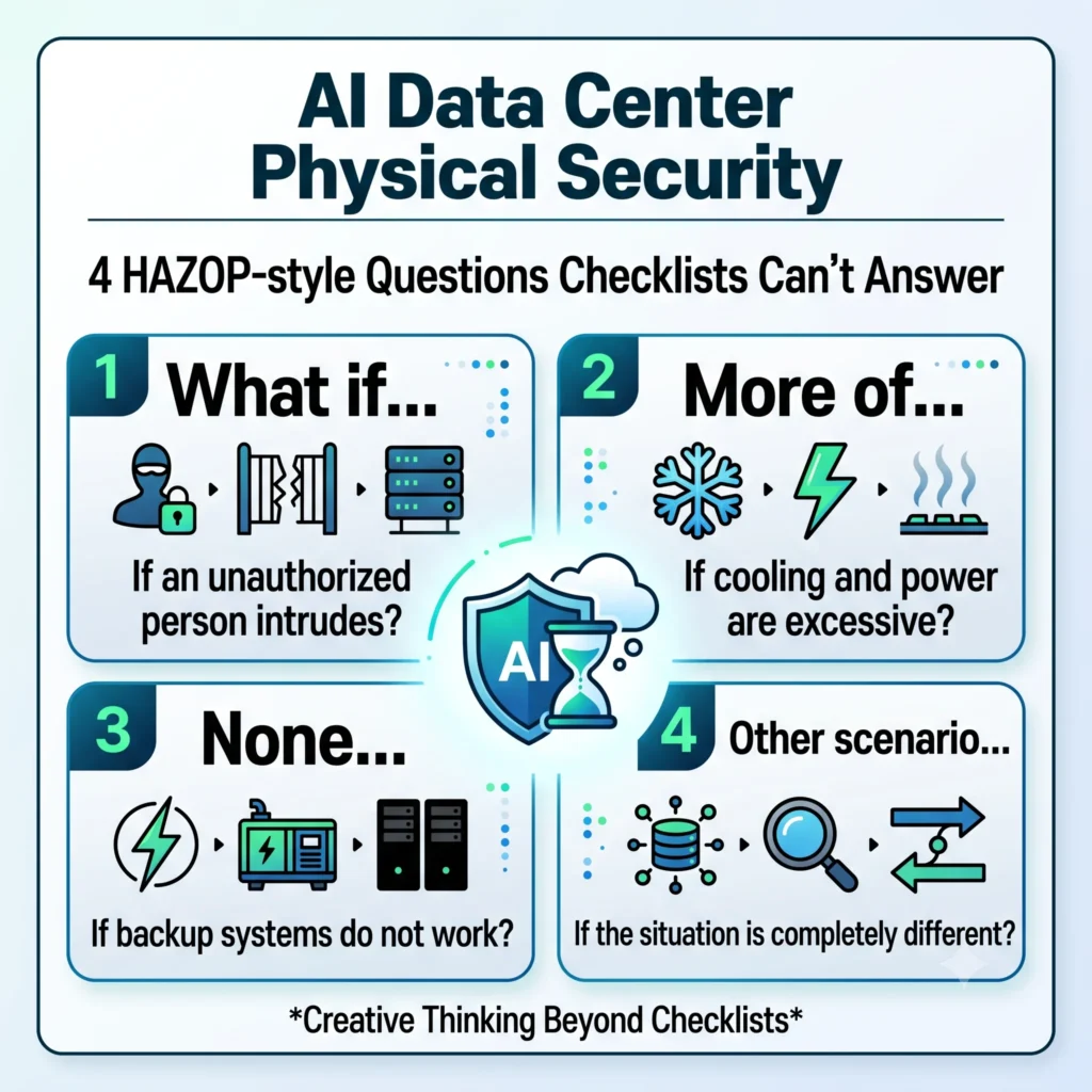 AI data center physical security