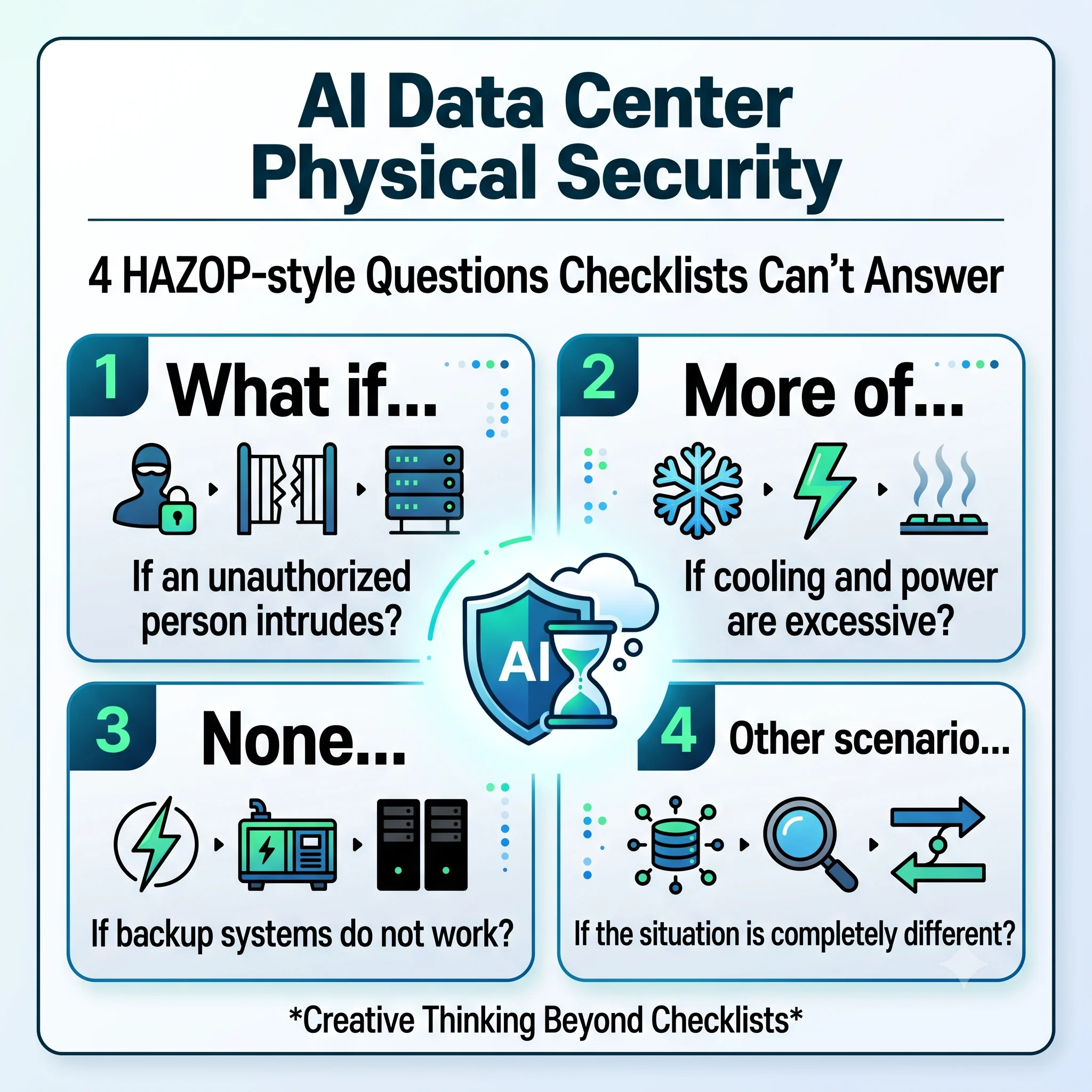 AI data center physical security